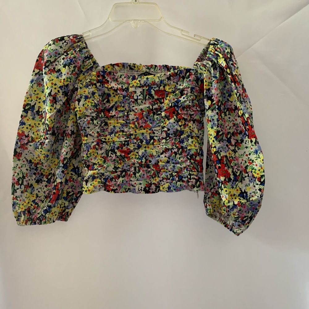 Zara floral top